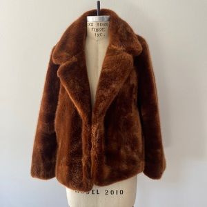 SOLD Zara Faux Fur Coat